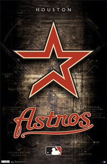 Houston Astros Official Team Logo Poster - Trends Int'l. – Sports Poster  Warehouse