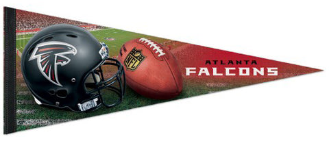 Atlanta Falcons Official NFL Helmet-Style Premium Felt Collector's Pennant - Wincraft