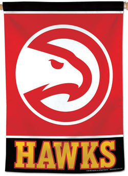 Atlanta Hawks Official NBA Basketball Premium 28x40 Team Logo Wall Banner - Wincraft Inc.