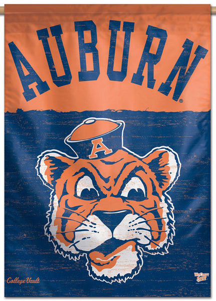 Auburn Tigers College Vault 1960s-Style Official NCAA Premium 28x40 Wall Banner - Wincraft Inc.
