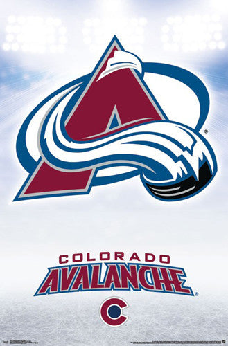 Colorado Avalanche Official NHL Hockey Team Logo Poster - Trends International