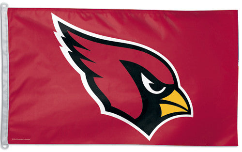 Arizona Cardinals Official NFL Football Deluxe 3'x5' Team  Flag - Wincraft