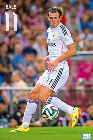 Gareth Bale "Game Night" Real Madrid CF Official La Liga Soccer Poster - G.E. (Spain)