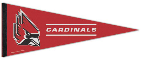 Ball State University Cardinals Official NCAA Team Logo Premium Felt Collector's Pennant - Wincraft Inc.