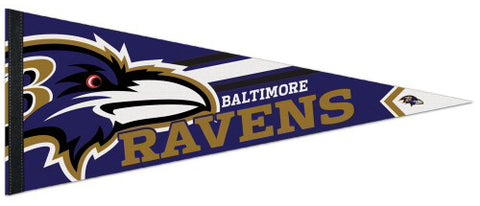 Baltimore Ravens Official NFL Logo-Style Premium Felt Pennant - Wincraft