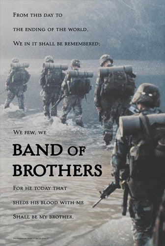 U.S. Army Infantry "Band of Brothers" Inspirational Poster - American Image Coll.