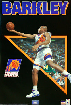 Charles Barkley "Infinity" Vintage Phoenix Suns Poster - Starline 1993
