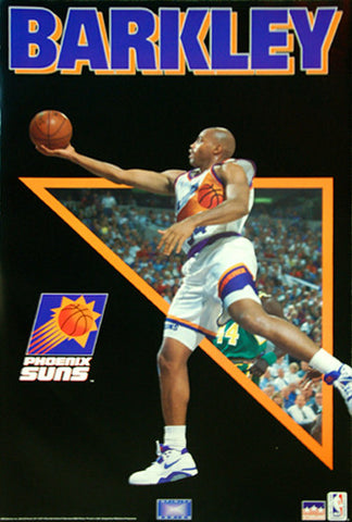 Charles Barkley "Infinity" Vintage Phoenix Suns Poster - Starline 1993