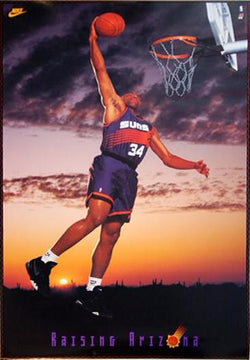Charles Barkley "Raising Arizona" (1993) Phoenix Suns Nike Poster