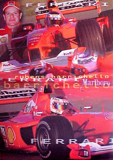 Rubens Barrichello Ferrari - UK 2000
