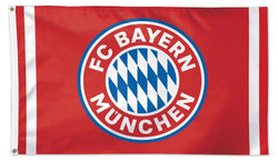FC Bayern Munchen Munich Official Bundesliga Soccer DELUXE 3'x5' Team Flag - Wincraft Inc.