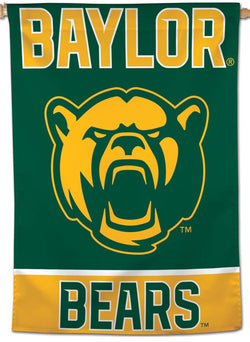 Baylor Bears Official NCAA Team Premium 28x40 Wall Banner - Wincraft Inc.