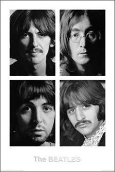 The Beatles "White Album Portraits" Poster - Aquarius Images