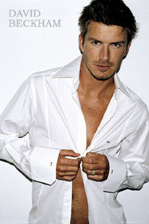 david beckham dress shirt David Beckham: I Turned Around to Victoria and Said, 'Do I Need to Dress a Little Bit Cooler?'