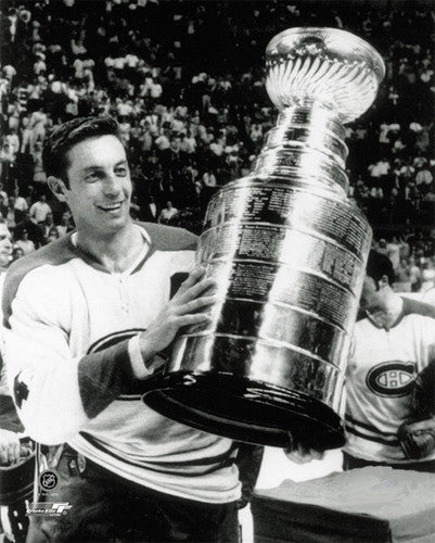Jean Beliveau "Victory" (1969 Stanley Cup Victory) Montreal Canadiens Premium Poster Print