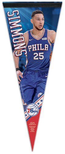 Wincraft Philadelphia 76ers 12 x 30 Large Logo Premium Pennant