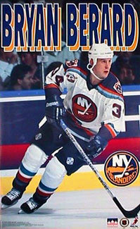 Bryan Berard "Rookie" New York Islanders Poster - Starline 1997