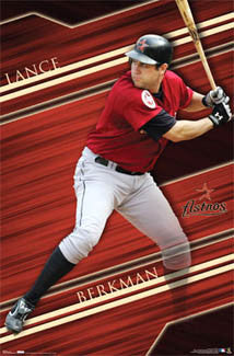 Lance Berkman "Superstar" Houston Astros Poster - Costacos 2007