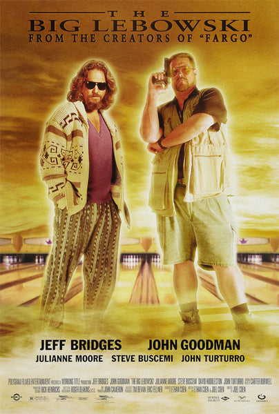 The Big Lebowski (1998) One-Sheet Movie Poster Reprint - Import Images
