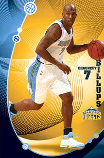 Chauncey Billups "Mile High" Denver Nuggets Poster - Costacos 2009