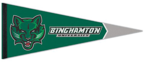 Binghamton University Bearcats NCAA Team Logo Premium Felt Pennant - Wincraft Inc.