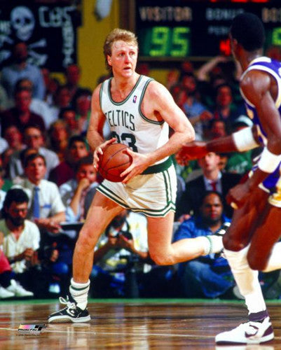 Larry Bird "Fast Break" (c.1987) Boston Celtics Premium Poster Print - Photofile Inc.