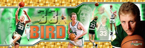 Larry Bird "Parquet Panorama" Boston Celtics Career Commemorative Poster Print - Photofile Inc.