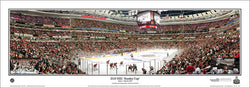 Chicago Blackhawks 2010 Stanley Cup Champs Panoramic Poster Print - Everlasting Images