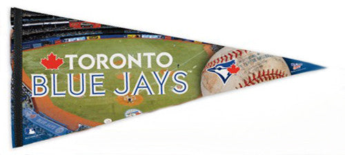 Toronto Blue Jays "Game Night" Rogers Centre Extra-Large Premium Felt Pennant - Wincraft