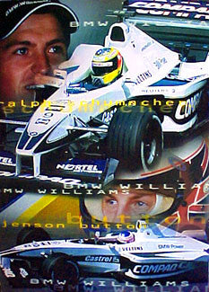 BMW Williams (R.Schumacher, Button) - UK 2000