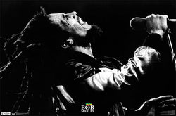 Bob Marley "Live In Concert" Reggae Music Superstar Poster - Trends International