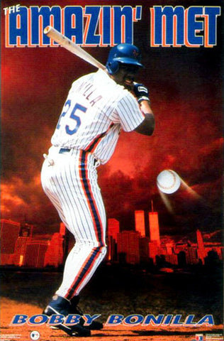 Bobby Bonilla "Amazin' Met" New York Mets Poster - Costacos 1992