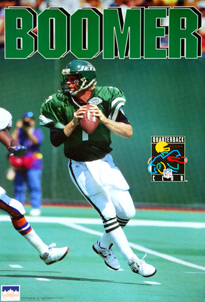 Boomer Esiason "Action" New York Jets QB NFL Action Poster - Starline 1993