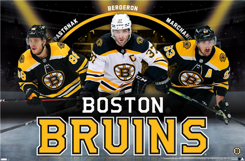 Boston Bruins Four Stars (Pastrnak, Chara, Marchand, Rask
