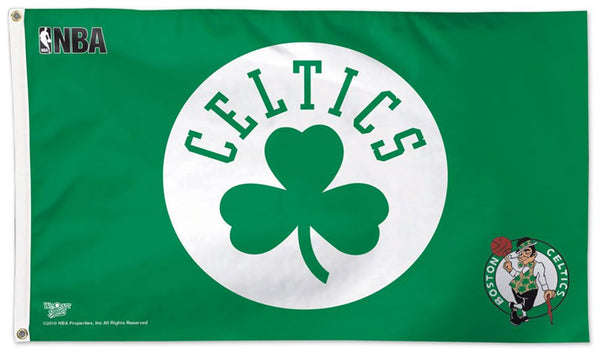 Boston Celtics Official NBA Basketball 3'x5' Deluxe-Edition Flag - Wincraft Inc.