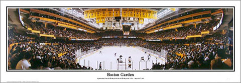 Boston Garden Boston Bruins Final Regular-Season Game Panoramic Poster Print - Everlasting Images 1995