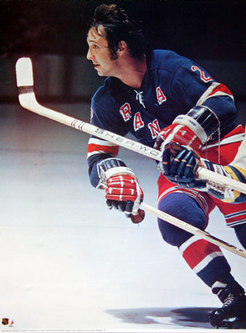 Brad Park "Action" New York Rangers Portnoy Collection Poster - Sports Posters Inc. 1973