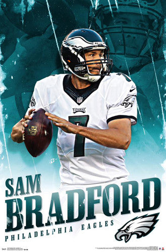 Sam Bradford Soaring Eagle Philadelphia Eagles NFL Action Poster