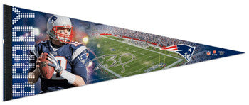 Tom Brady "Gameday" New England Patriots Premium Felt Pennant - Wincraft Inc.