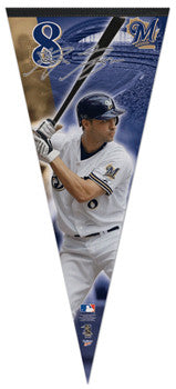 Ryan Braun "Big-Time" EXTRA-LARGE Premium Felt Pennant - Wincraft Inc.