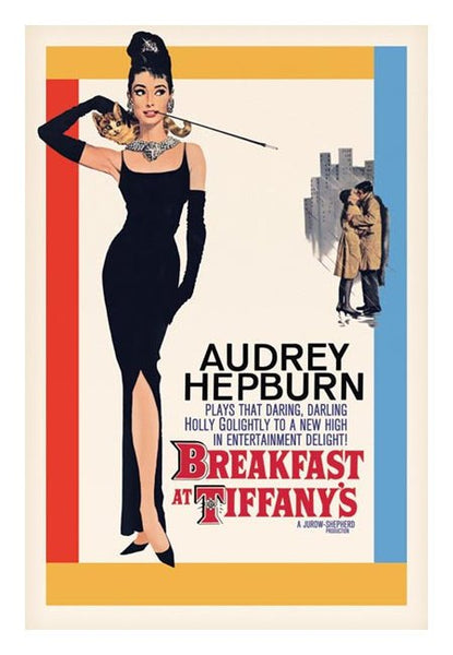Breakfast At Tiffany's (1961) One-Sheet Movie Poster 24x36 Reproduction - Pyramid International