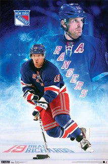 Brad Richards "Superstar" New York Rangers Poster - Costacos 2012