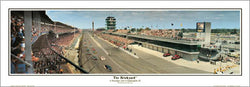 Indianapolis Motor Speedway "The Brickyard" (2004 NASCAR 400) Panoramic Poster Print - Everlasting Images