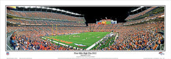 Denver Broncos "First Mile High Win 2012" Panoramic Poster Print - Everlasting