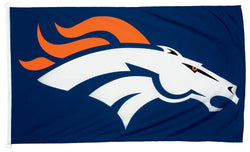 Denver Broncos Official NFL Football Deluxe-Edition 3'x5' Team Banner Flag - Wincraft