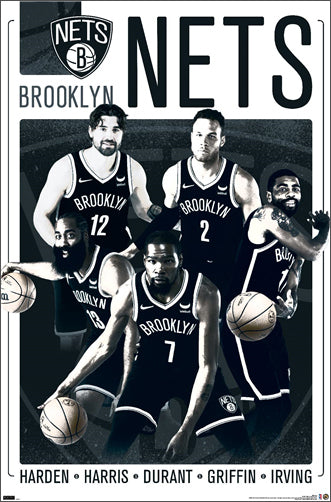 New Jersey Nets All-World Poster (Van Horn, Kittles, Marbury