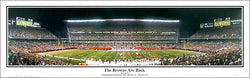 Cleveland Browns Stadium "The Browns Are Back" Panoramic Poster Print - Everlasting