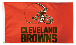 Cleveland Browns Official NFL Football DELUXE 3' x 5' Team Flag - Wincraft Inc.