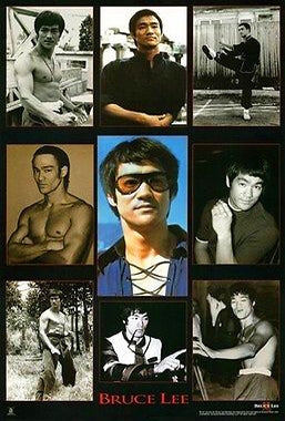 Bruce Lee "The Man, The Legend" Shaolin Martial Arts Poster - Scorpio Posters