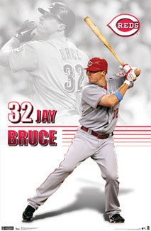 Jay Bruce "Blaster" Cincinnati Reds MLB Action Poster - Costacos 2011